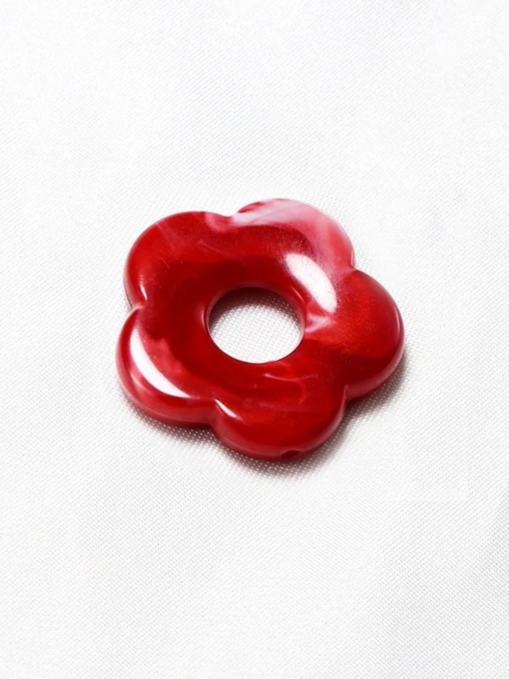 Flower Earring Charm Add-On or Replacement Acrylic Flowers for Huggies - Picture 6 of 8